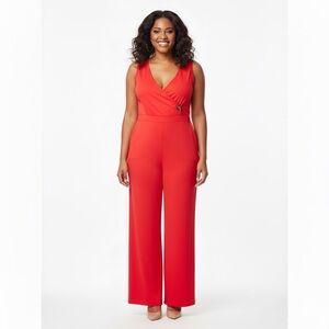 Rolla Coster Jumpsuit Large Red Vintage